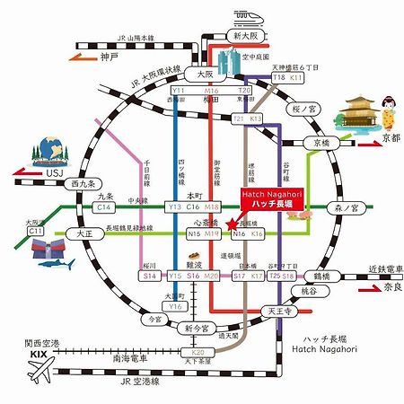 Hatch Nagahori 701 大阪 外观 照片